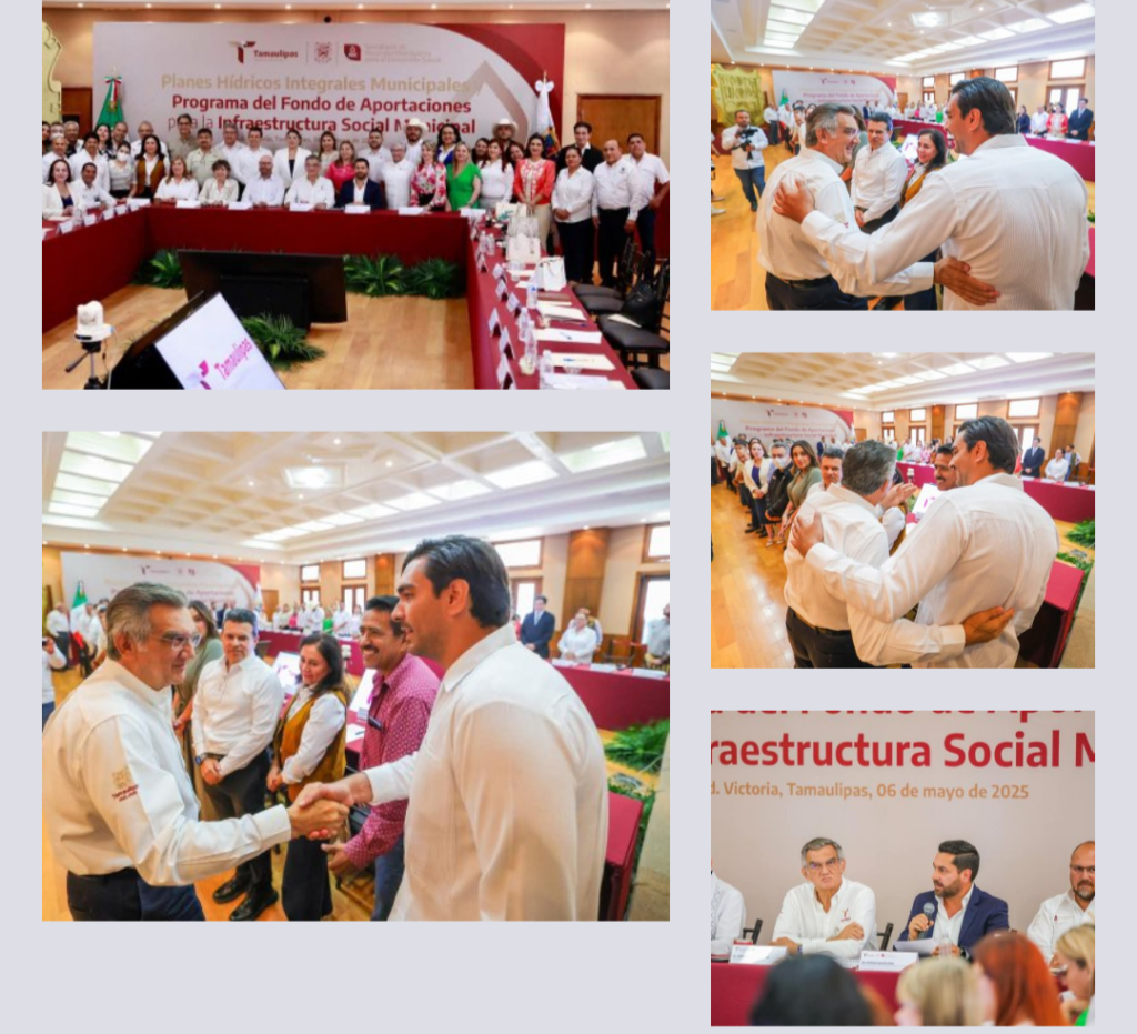 Plantean configuración de soluciones hídricas para municipios de Tamaulipas