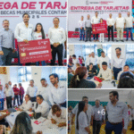 Destacó Carlos Peña Ortiz apoyo de las familias a niños y jóvenes al entregar Becas Deportivas