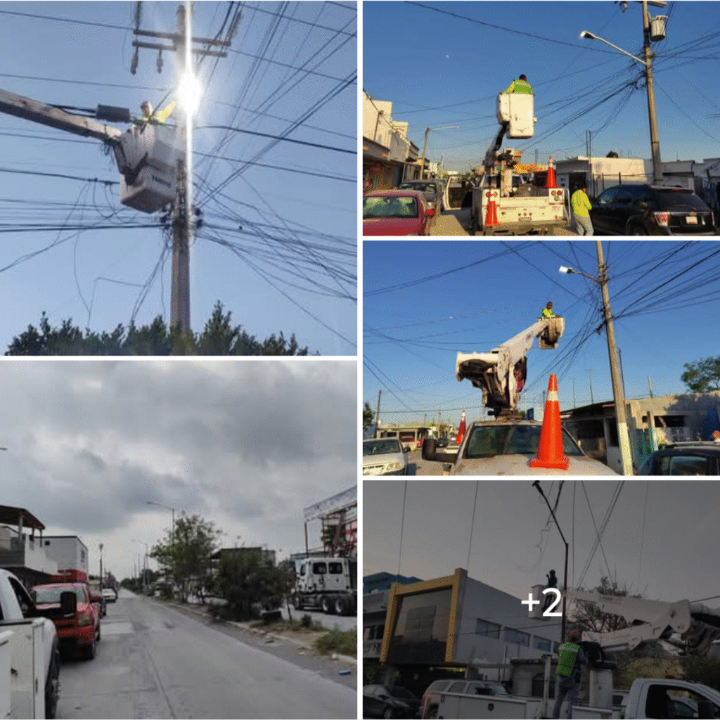 Alumbra Gobierno de Reynosa colonias Villas de La Joya y Villa de Esmeralda