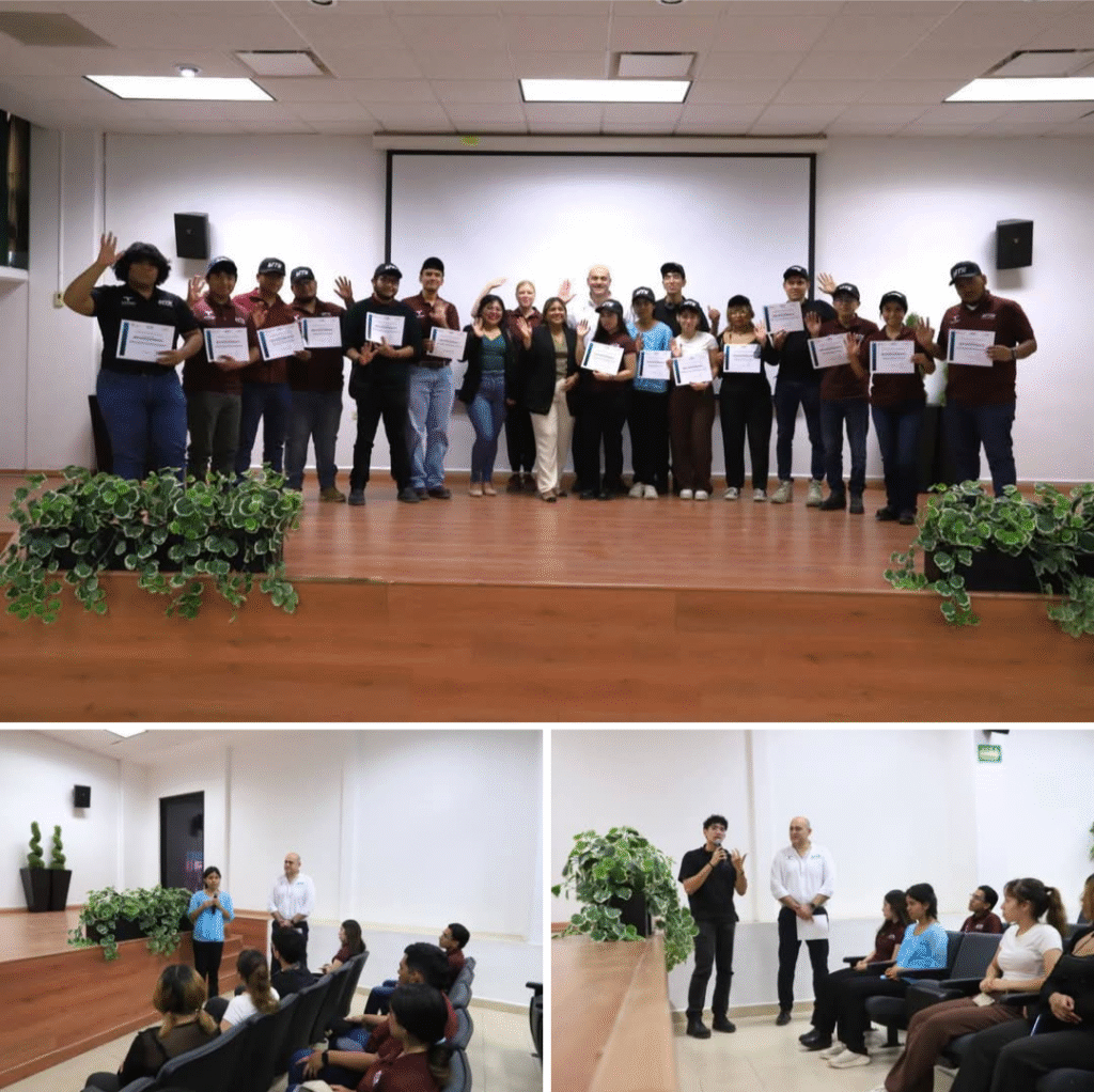 Concluyen alumnos de la UTTN Taller Cree Ser