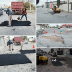 Mejora programa intensivo de bacheo importantes vialidades en Reynosa