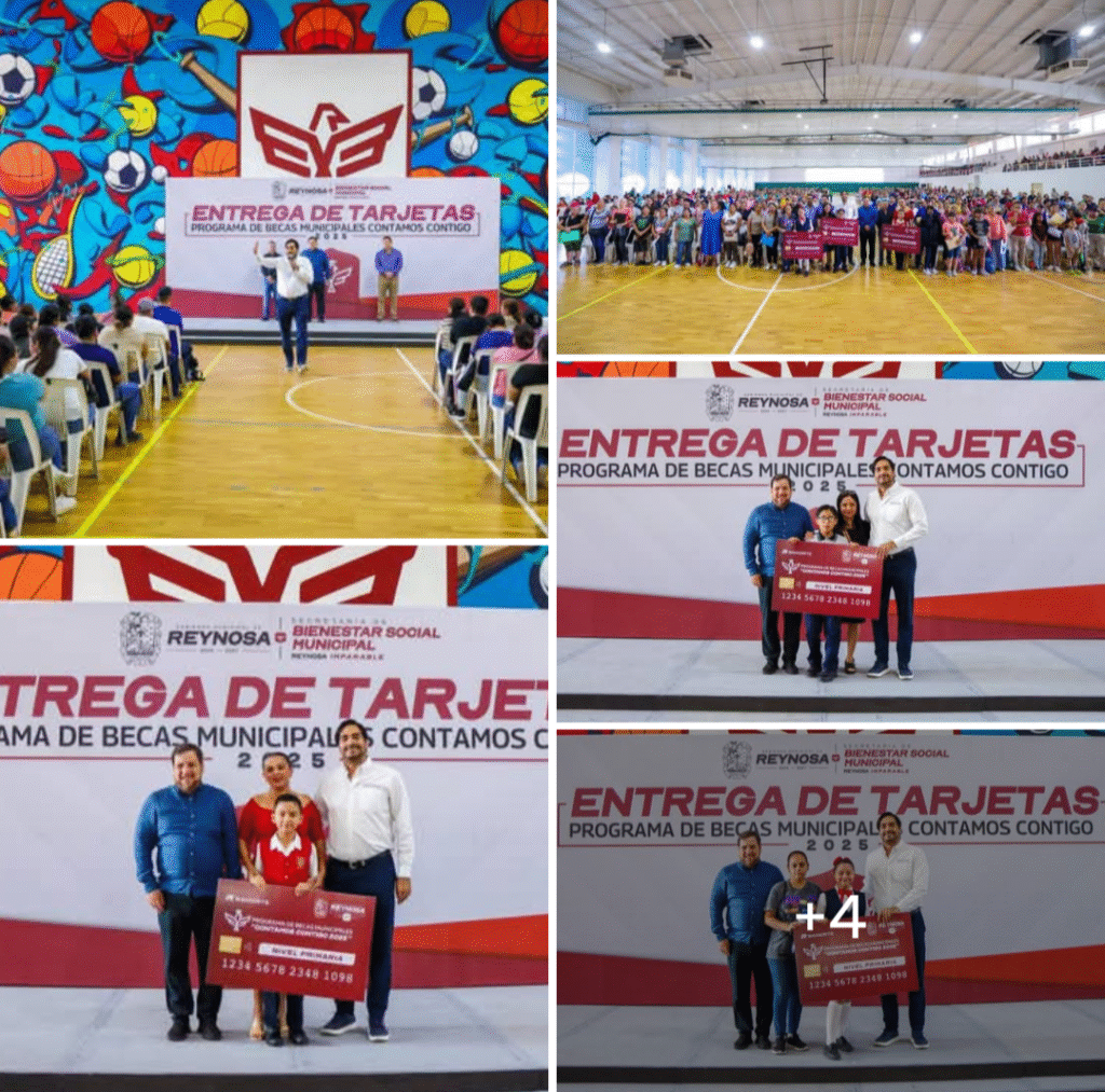 Suman esfuerzos Gobiernos Municipal, Federal y Estatal por la educación de niños reynosenses