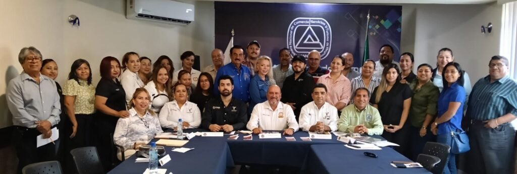 CANACO Reynosa acerca programas estratégicos de desarrollo, financiamiento y formalización para empresas y emprendedores