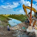 Desazolva Gobierno de Carlos Peña Ortiz el Dren Reynosa