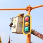 Avanza modernización en la capital de Tamaulipas; red semafórica registra 50 % de avance
