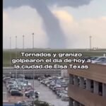 Se registró tornado en Elsa, Texas