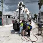 Realizó COMAPA sondeo de red de drenaje sanitario en distintos sectores