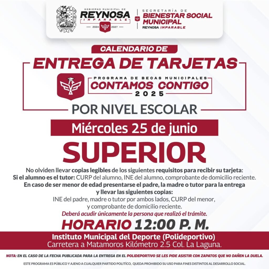 Sigue entrega de tarjetas “Contamos Contigo”