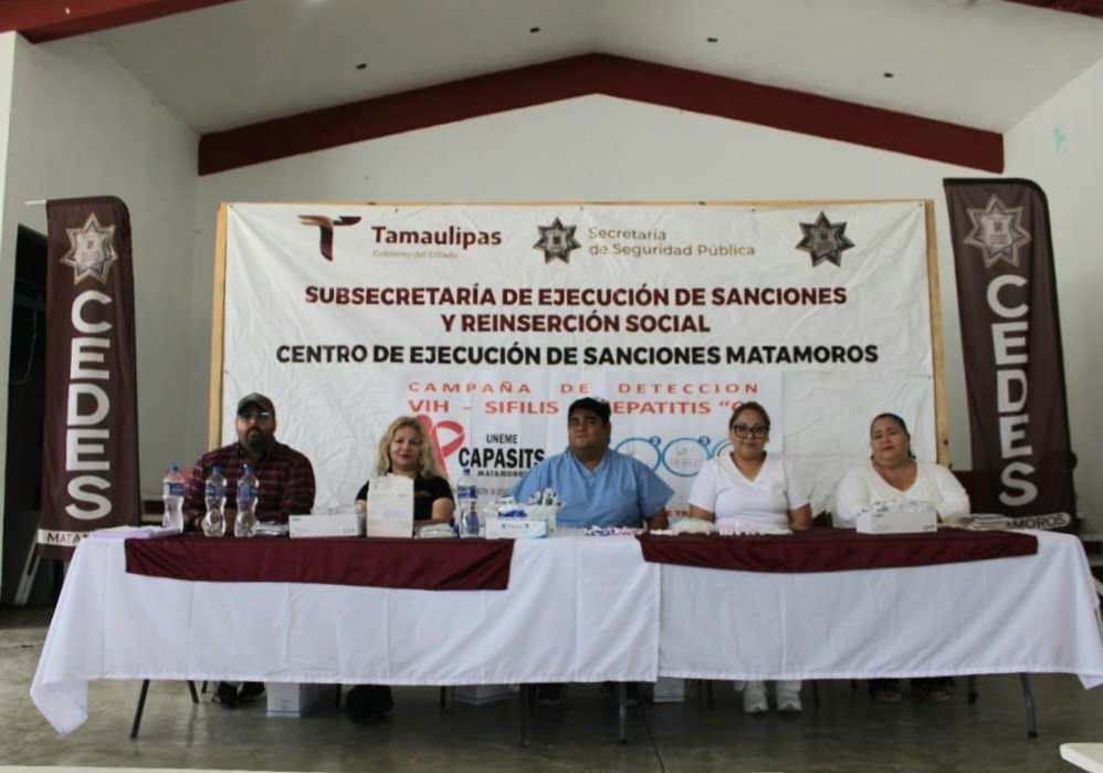 Lleva CAPASITS campaña de detección de ITS y ETS al CEDES Matamoros