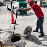 Realizó COMAPA trabajos de limpieza y sondeo en colectores sanitarios de Hacienda Las Fuentes