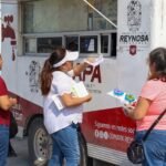Acerca COMAPA servicios de la unidad móvil a la colonia Las Fuentes Coloniales