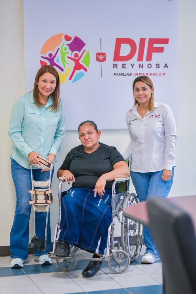 Mejora DIF-Reynosa calidad de vida con entrega de aparato ortopédico