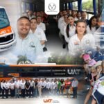 Entrega la UAT nuevas unidades para el transporte gratuito de sus estudiantes