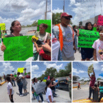 Bloqueo al puente internacional Reynosa-Hidalgo