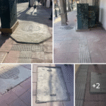 Empresa no hace bien trabajos de remodelación en la calle Zaragoza