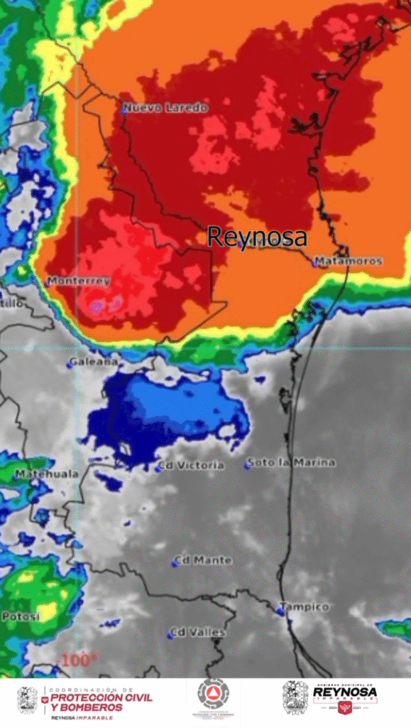 Continuará posibilidad de precipitación pluvial en Reynosa