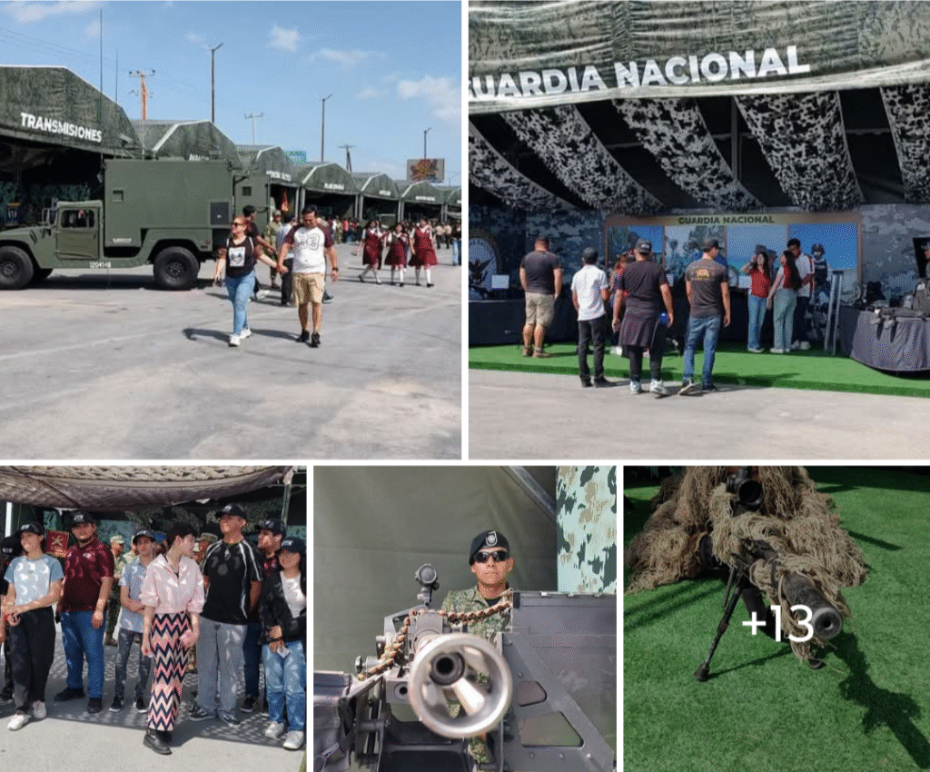 Arrancó exhibición militar “La Gran Fuerza de México”, en Reynosa