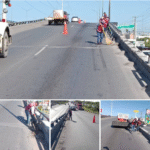 Limpieza de puentes vehiculares mejora seguridad de infraestructura vial en Reynosa