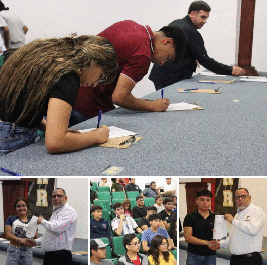 Entrega UP Región Ribereña becas para el cuatrimestre mayo-agosto