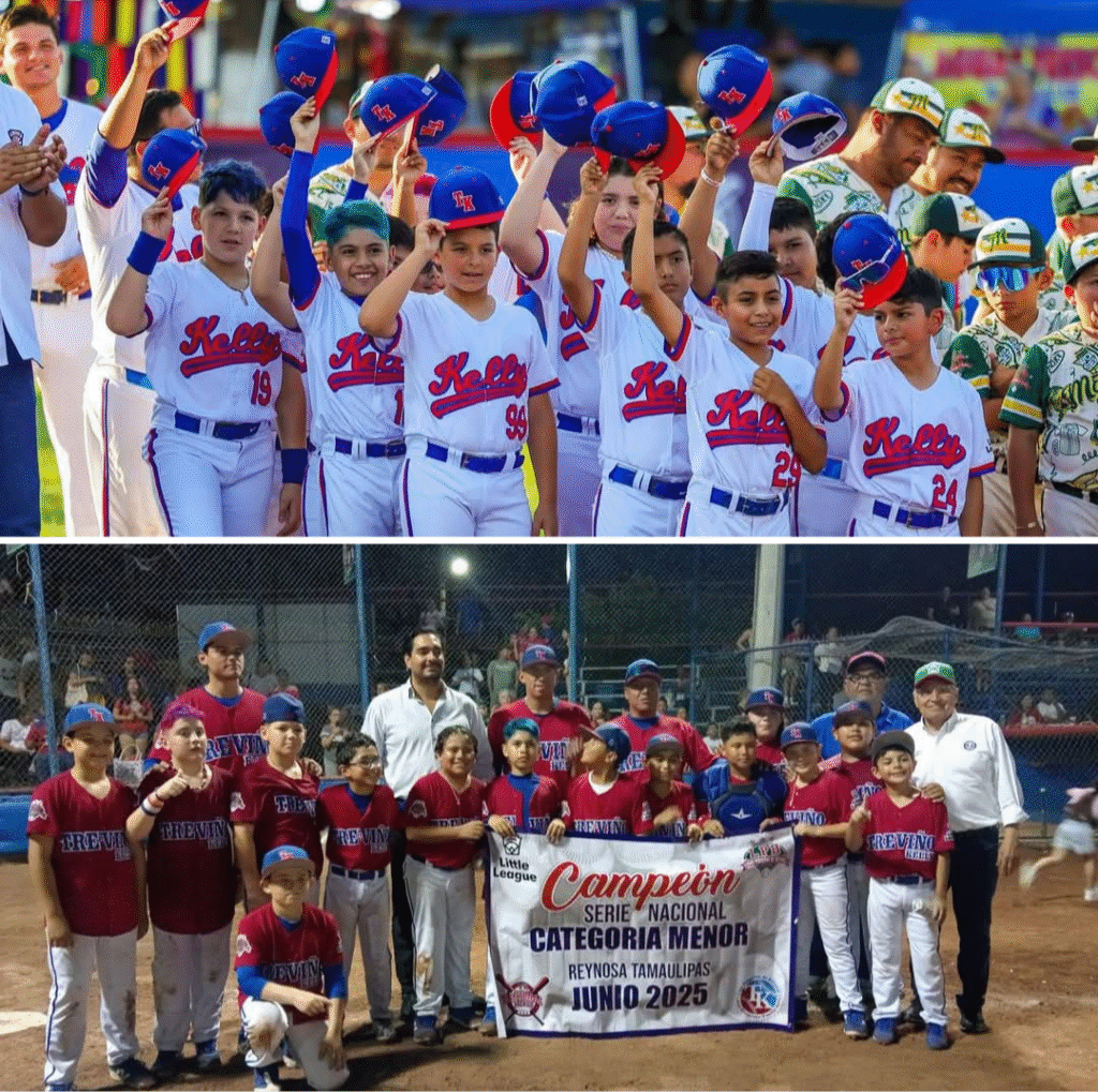 Logran peloteritos de la Treviño Kelly el Campeonato Nacional