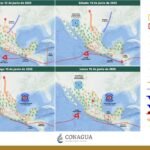 Seguirá lloviendo durante casi toda la semana