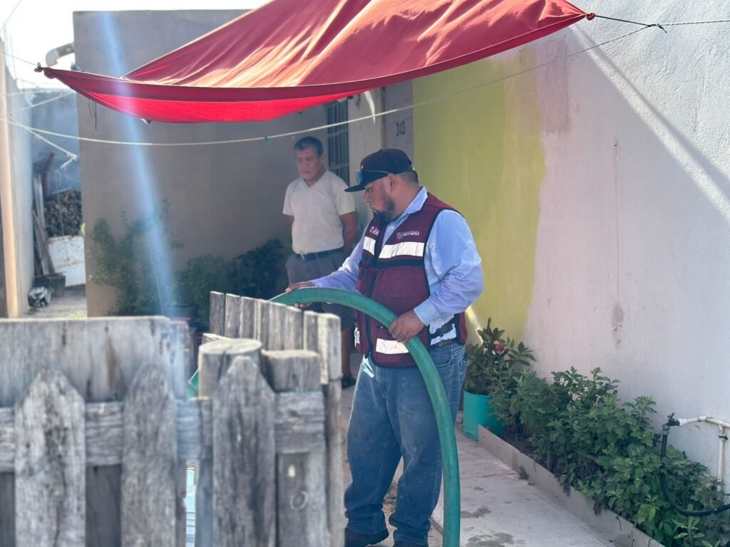 Abastece Gobierno de Reynosa con agua potable a colonias