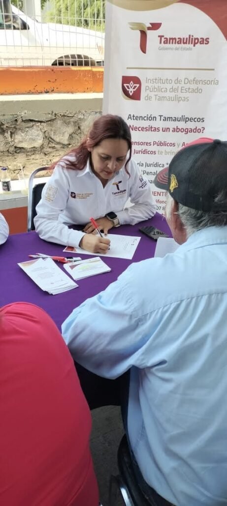 Brinda Instituto de Defensoría Pública de Tamaulipas más de 15 mil atenciones durante el primer semestre de 2025
