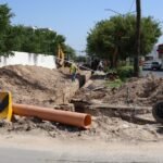 Continúa COMAPA de Reynosa trabajo de rehabilitación de red sanitaria en colonia Aztlán
