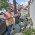 Trabaja SEBIEN en descacharrización en la zona sur