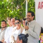 Vecinos y Alcalde de Reynosa dan banderazo a obra de drenaje en la Narciso Mendoza
