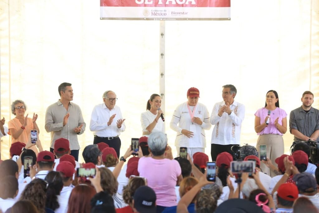 Claudia Sheinbaum pone en marcha en Tamaulipas programa Salud Casa por Casa y reconoce labor del gobernador Américo Villarreal