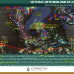 Amenaza de lluvia intensa; vigilan sistema de tormentas