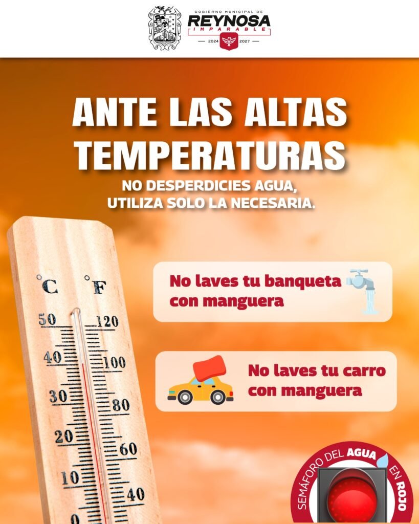 Promueve Gobierno Municipal de Reynosa cuidado del agua