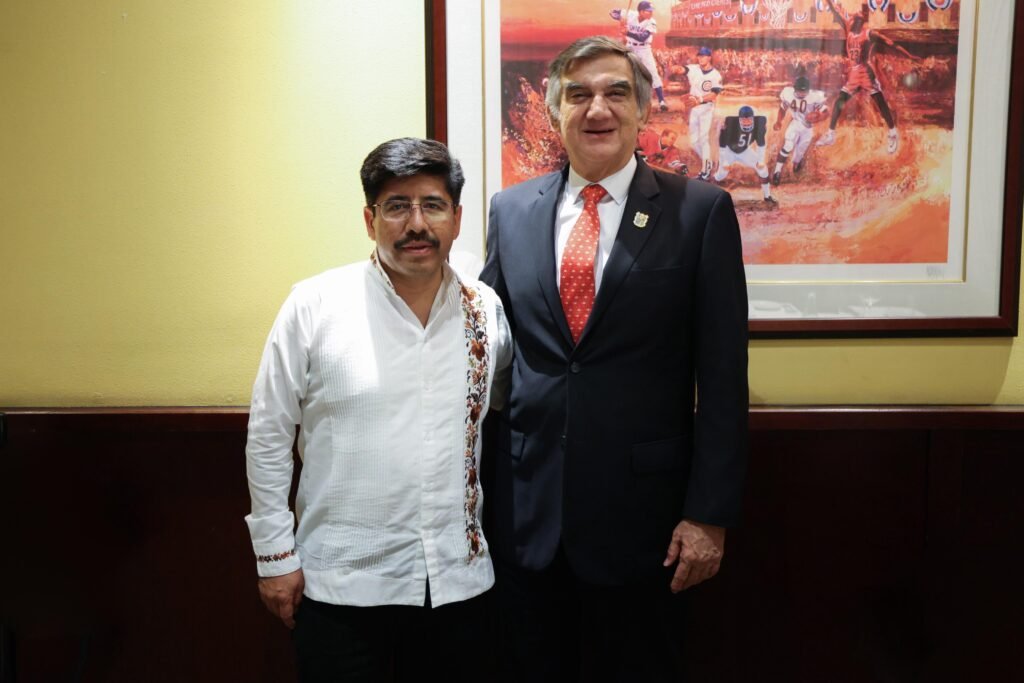 Se reunió el Gobernador de Tamaulipas con el presidente electo de la Suprema Corte de Justicia
