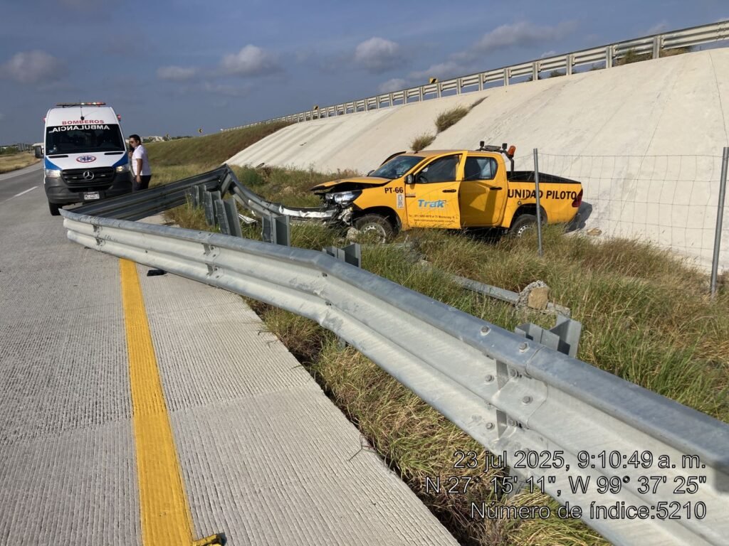 Fatal accidente en la autopista Monterrey–Nuevo Laredo