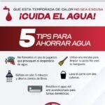 Cuida el agua, que el calor no sea una excusa para usarla correctamente