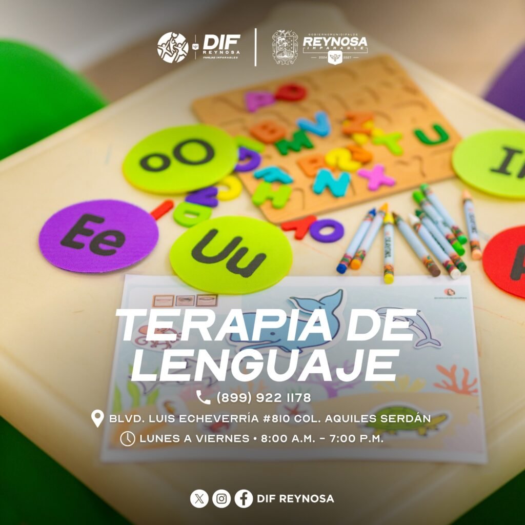 Cuenta DIF-Reynosa con terapia de lenguaje para todas las edades