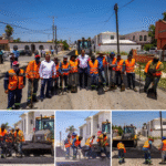 Rehabilita Gobierno de Carlos Peña Ortiz calles de la colonia Ribereña