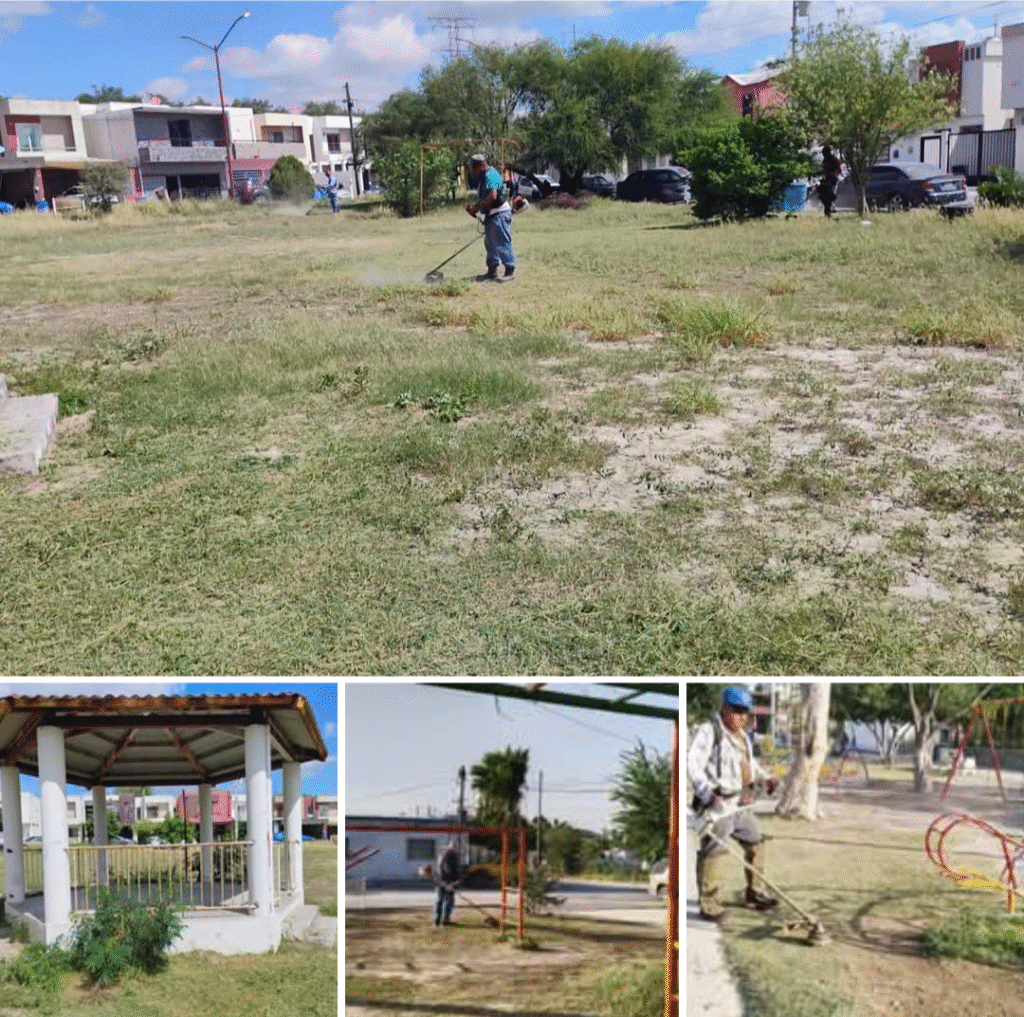 Promueve Gobierno de Reynosa la armonía vecinal con plazas limpias