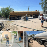 Recibieron familias de la colonia Villa Real agua en sus hogares
