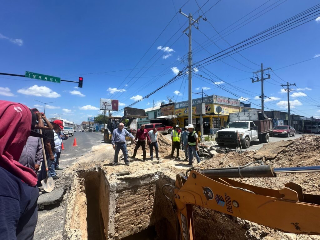 Supervisó Gerente General obras de mejora de distribución de agua