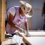 Continúan DIF Tamaulipas, INJUVE y TECHO construyendo vivienda progresiva para población vulnerable
