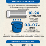 Propone CANACO aprovechar agua de aires acondicionados para enfrentar la crisis hídrica