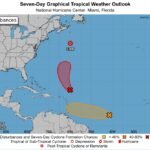 Surge nuevo sistema tropical en el Atlántico