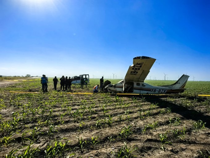 Se desplomó avioneta; una persona fallecida