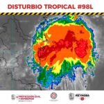 Probable se presenten lluvias en Reynosa por disturbio tropical en el Golfo de México