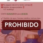Exhorta COMAPA a instalar únicamente medidores oficiales