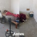 Rescata DIF-Reynosa a ciudadano en situación de abandono en la colonia Loma Real