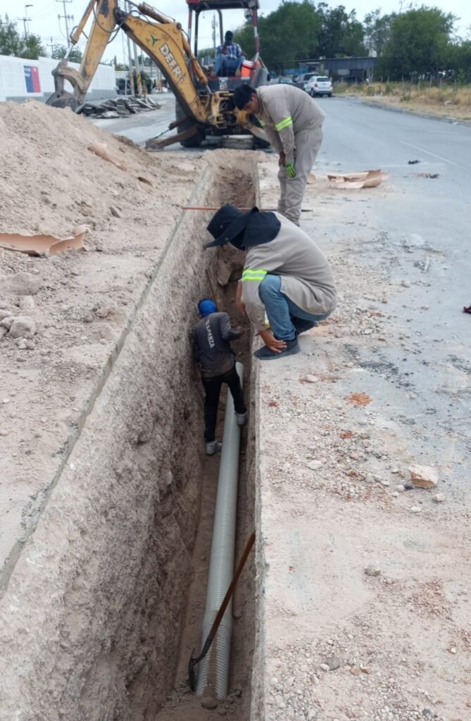 Mejora COMAPA red de drenaje sanitario en la colonia Fuentes Sección Lomas