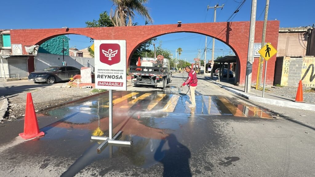 Calles más limpias y seguras en Reynosa, un esfuerzo compartido